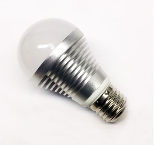 [E27-8W-CW-48V] A60 LED Bulb - 8W, E27, 48vDC