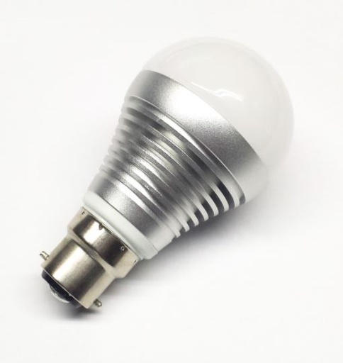 [B22-8W-CW-36V] A60 LED Bulb - 8W, B22, 36vDC